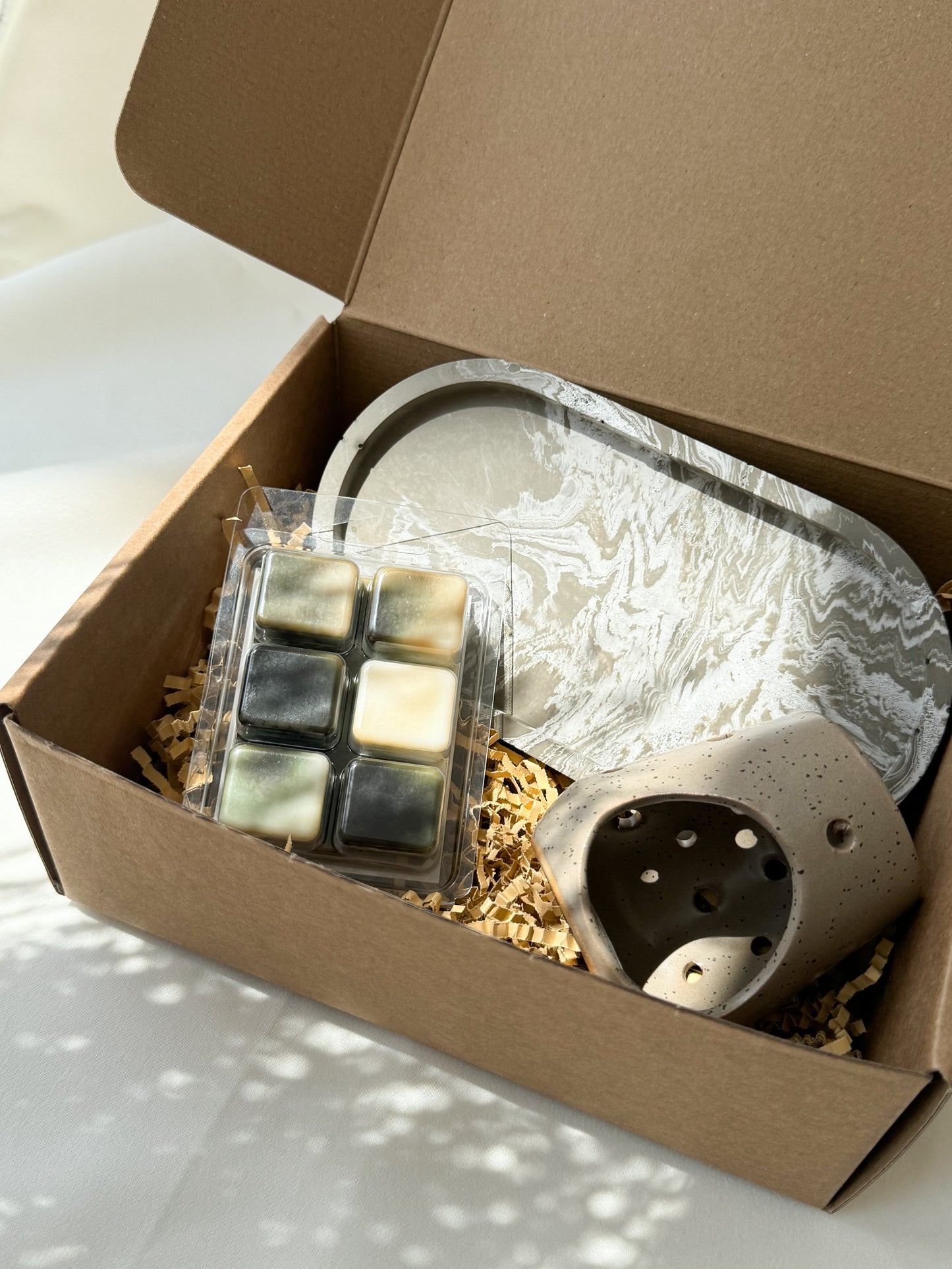 Oval Tray&Wax Melt Gift Box