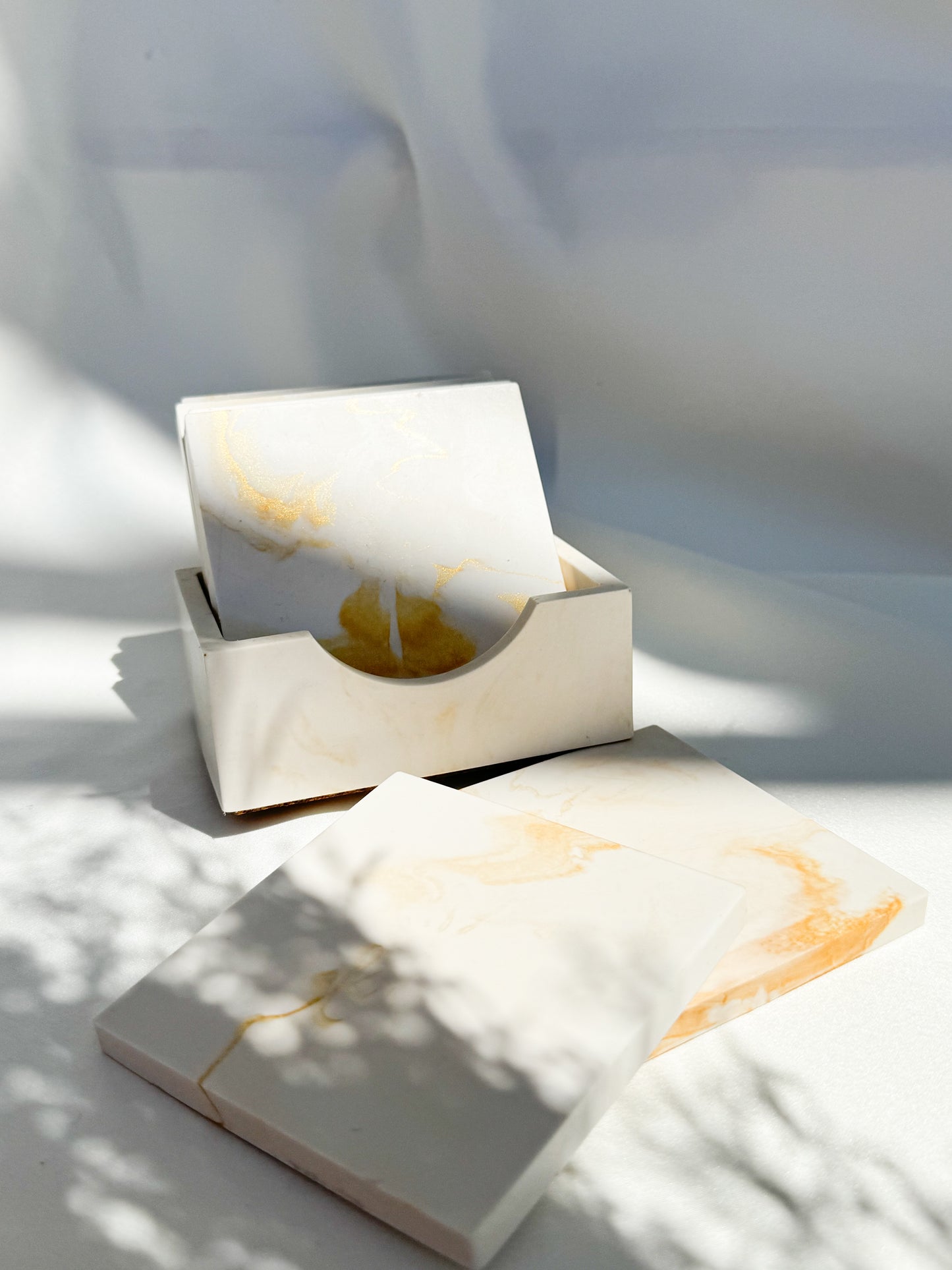 Gold Coaster Set