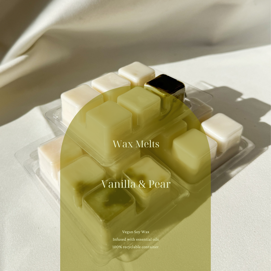 Vanilla & Pear Wax Melt Bar