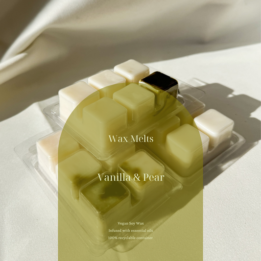 Vanilla & Pear Wax Melt Bar