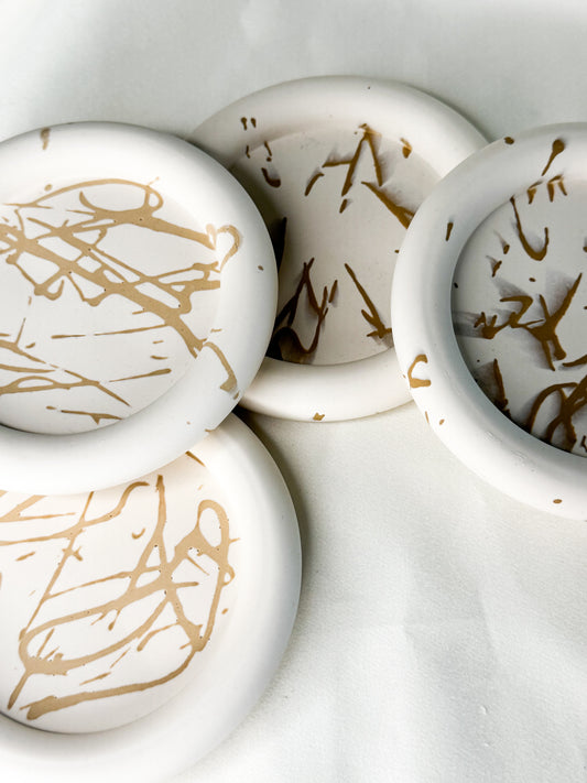 Espresso Lines Coasters