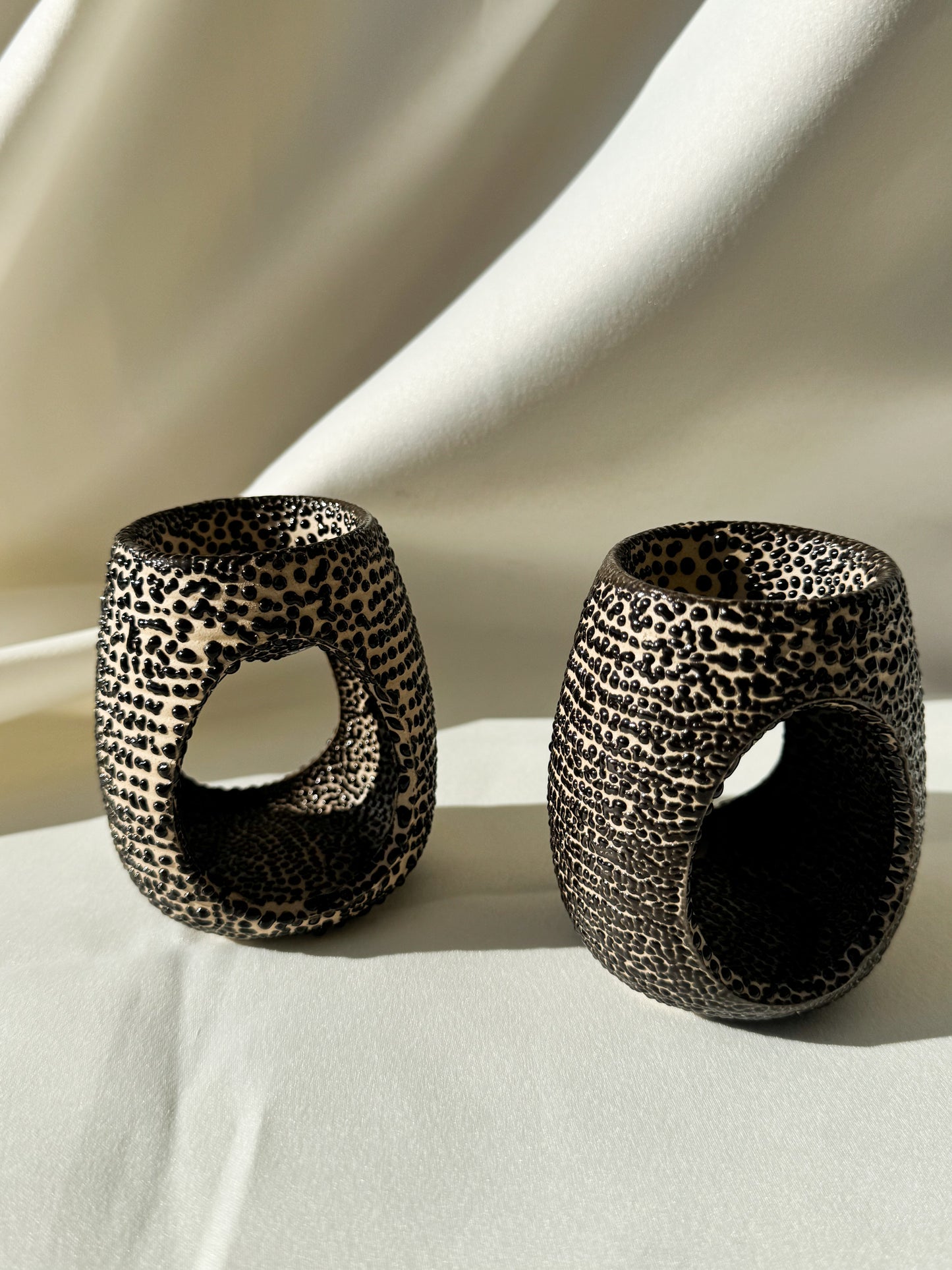Dark Mosaic Wax Melter Small