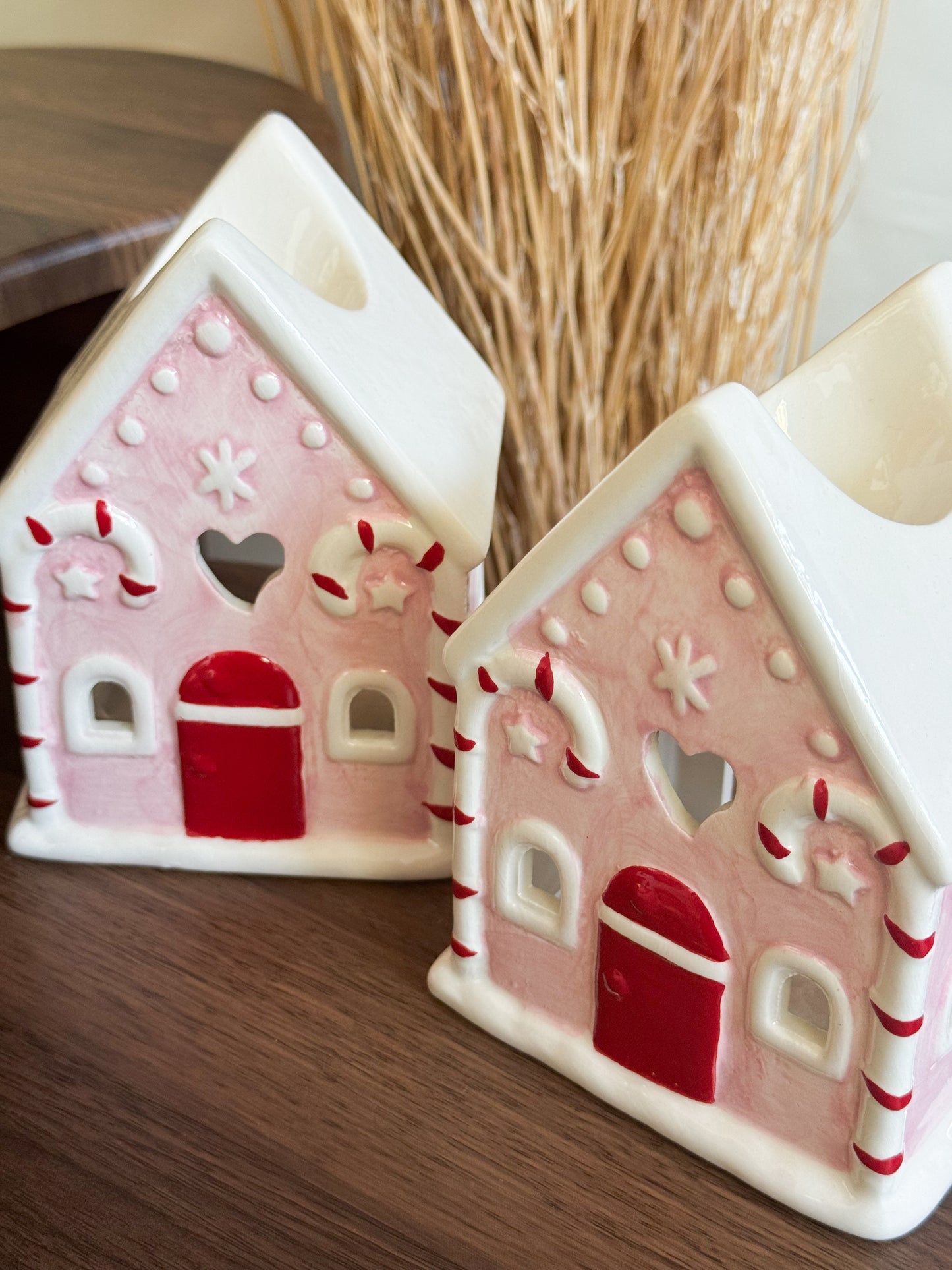 Wax Melter Christmas Pink House