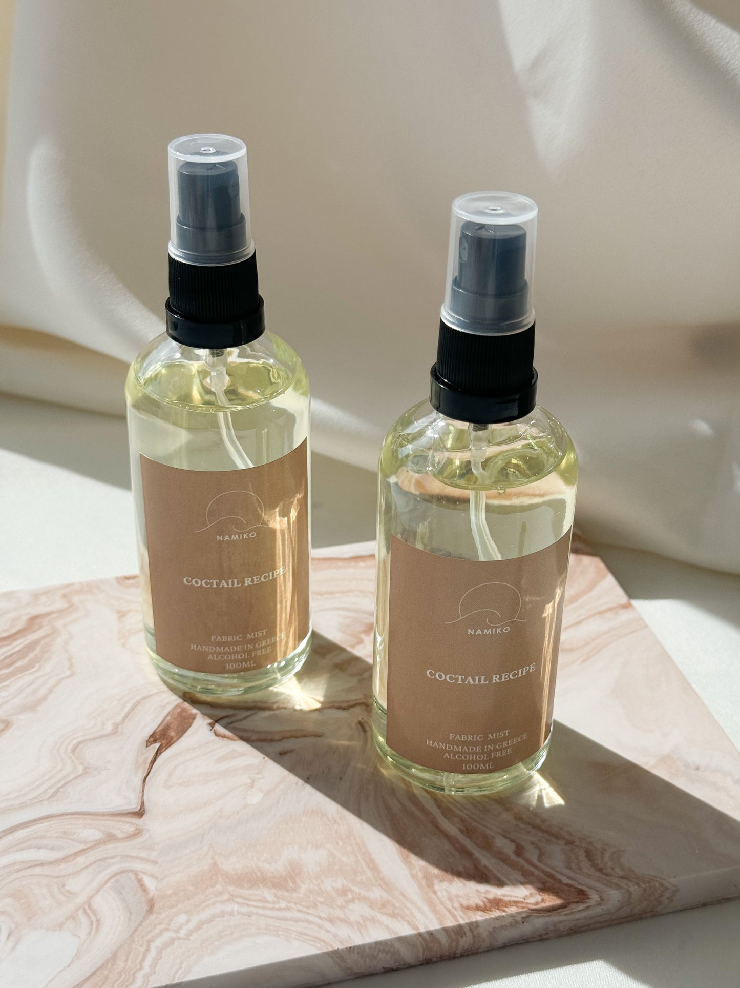 Coctail Recipe Fabric Mist