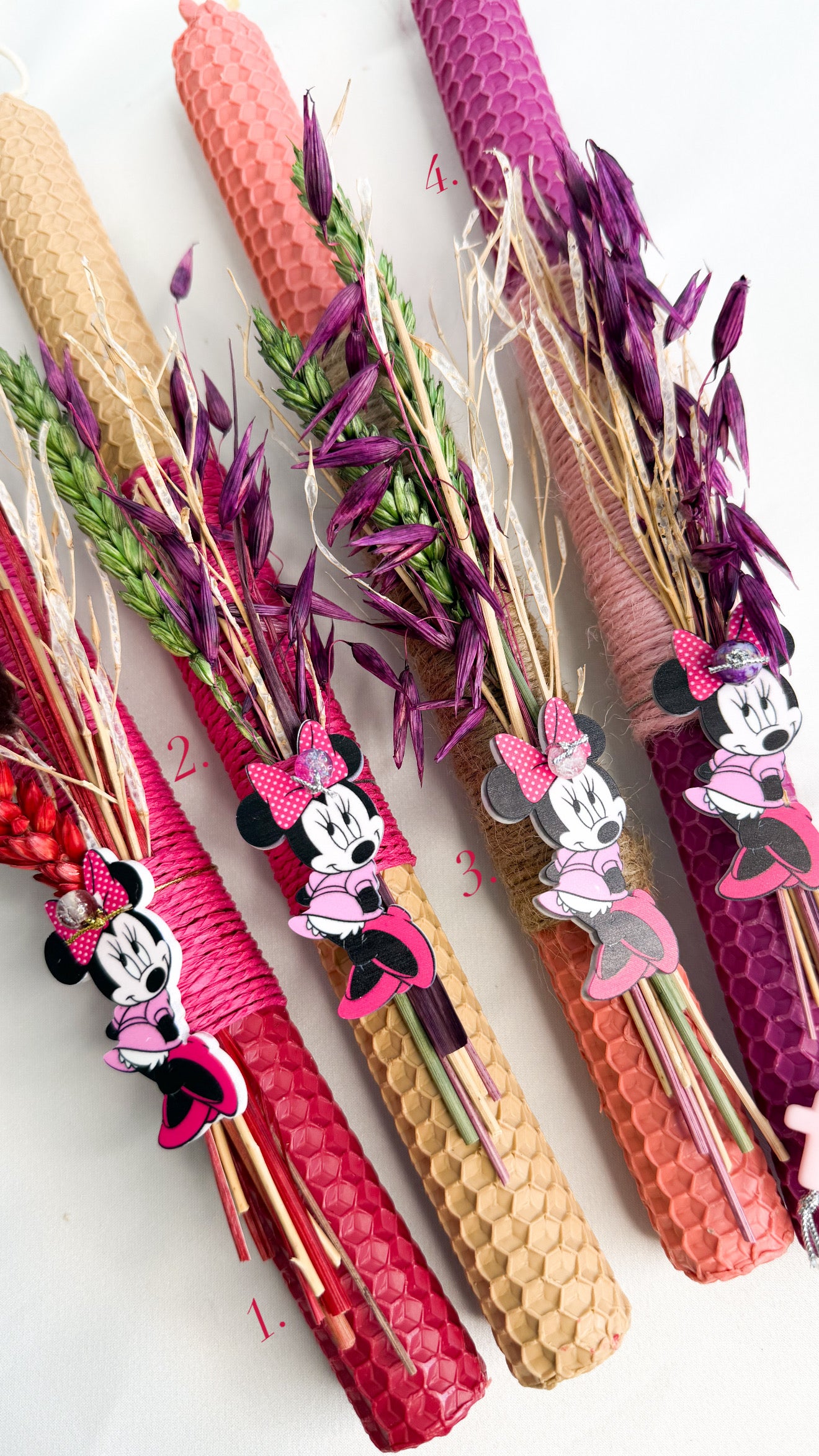 Λαμπάδες με την Minnie Mouse ✨