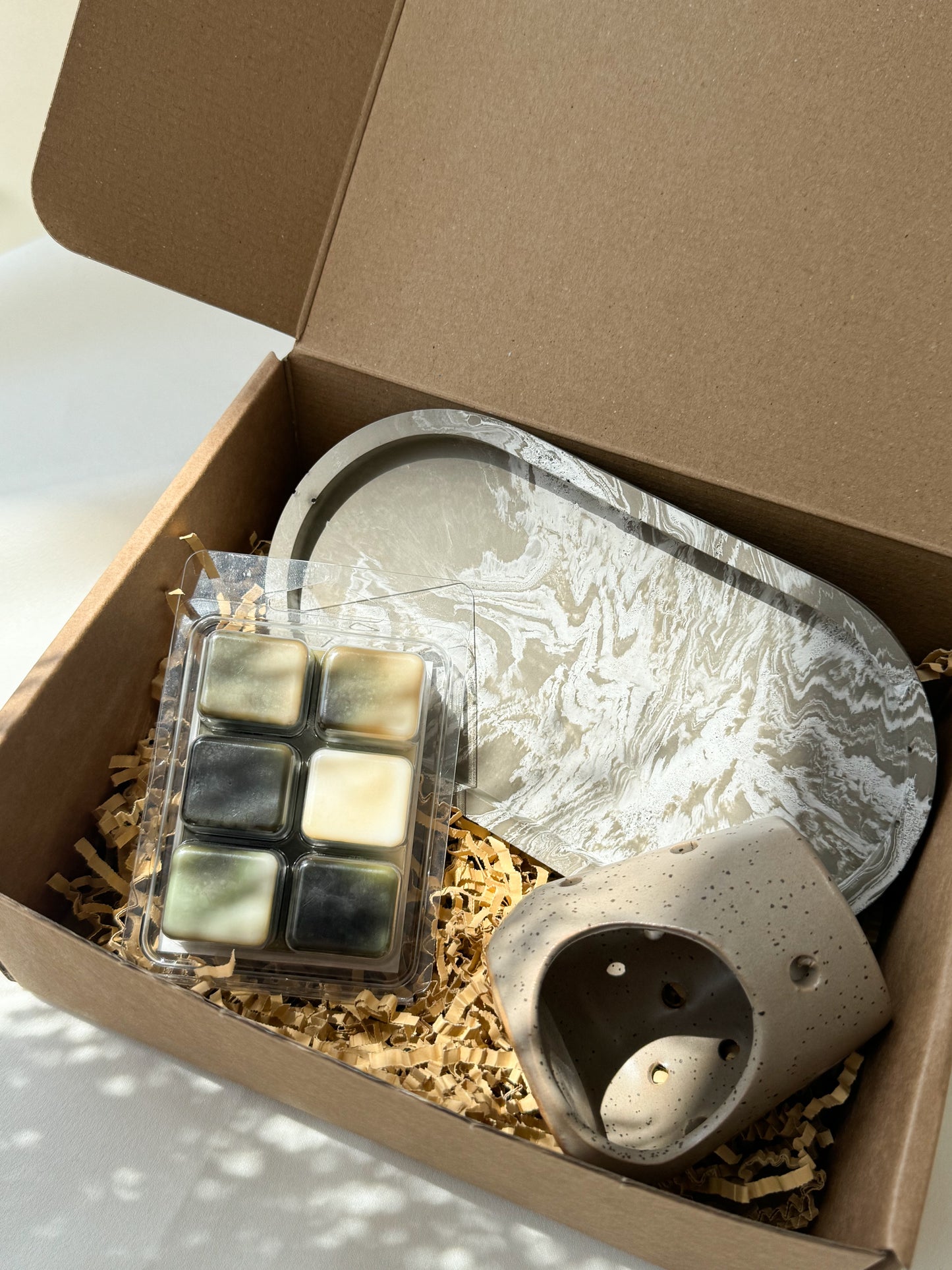 Oval Tray&Wax Melt Gift Box