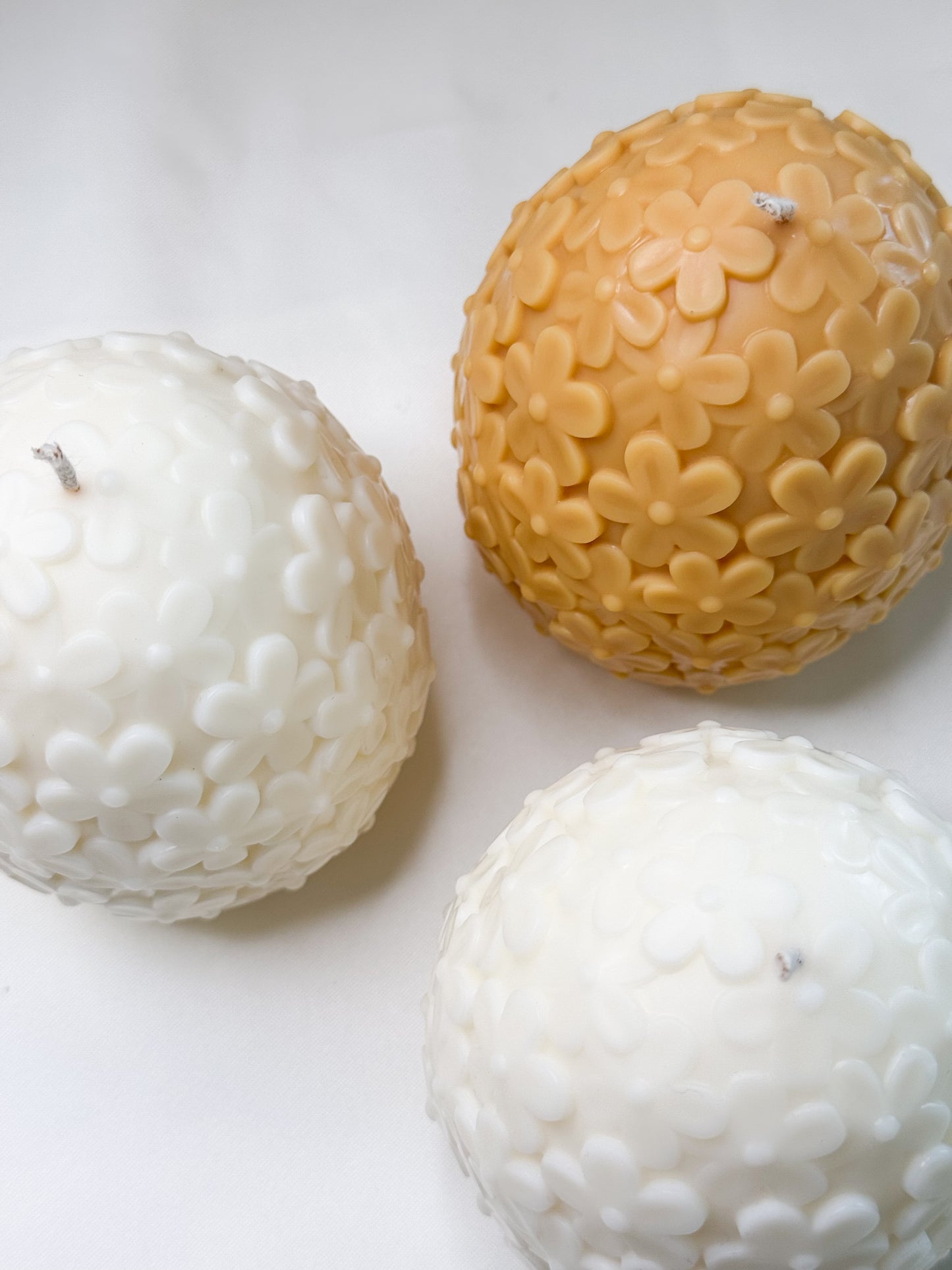 Flower Egg Candle